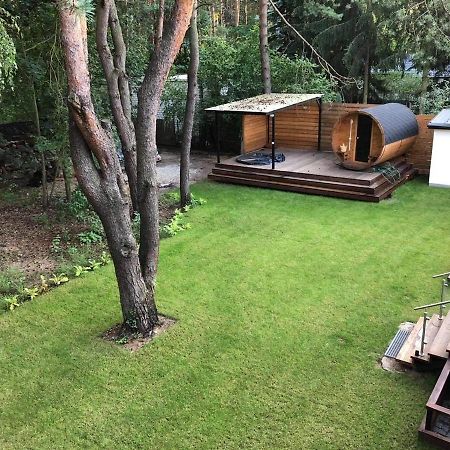 Luksusowy Apartament Pod Lasem, Otwock -Shared Garden, Sauna, Wood Hot Tub! Hot Tub Seasonal! Bagian luar foto