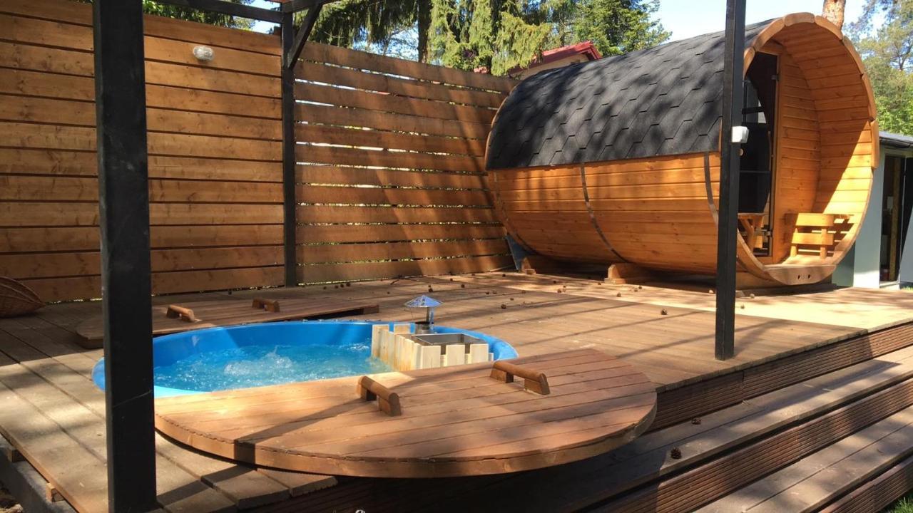 Luksusowy Apartament Pod Lasem, Otwock -Shared Garden, Sauna, Wood Hot Tub! Hot Tub Seasonal! Bagian luar foto