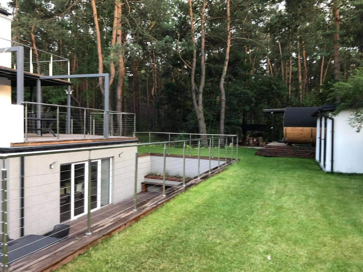 Luksusowy Apartament Pod Lasem, Otwock -Shared Garden, Sauna, Wood Hot Tub! Hot Tub Seasonal! Bagian luar foto